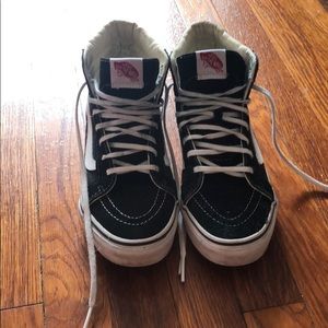 Vans black hightop
